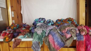 yarn, silk blanks and fiber braids ...oh my!!