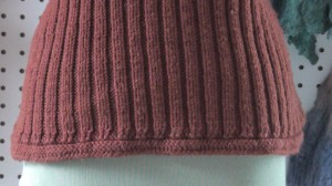 knitted vest close-up