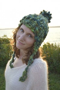 Pixie Dust Earflap Hat by Amy Small