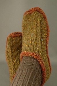 Non-Felted Slippers by Yuko Nakamura